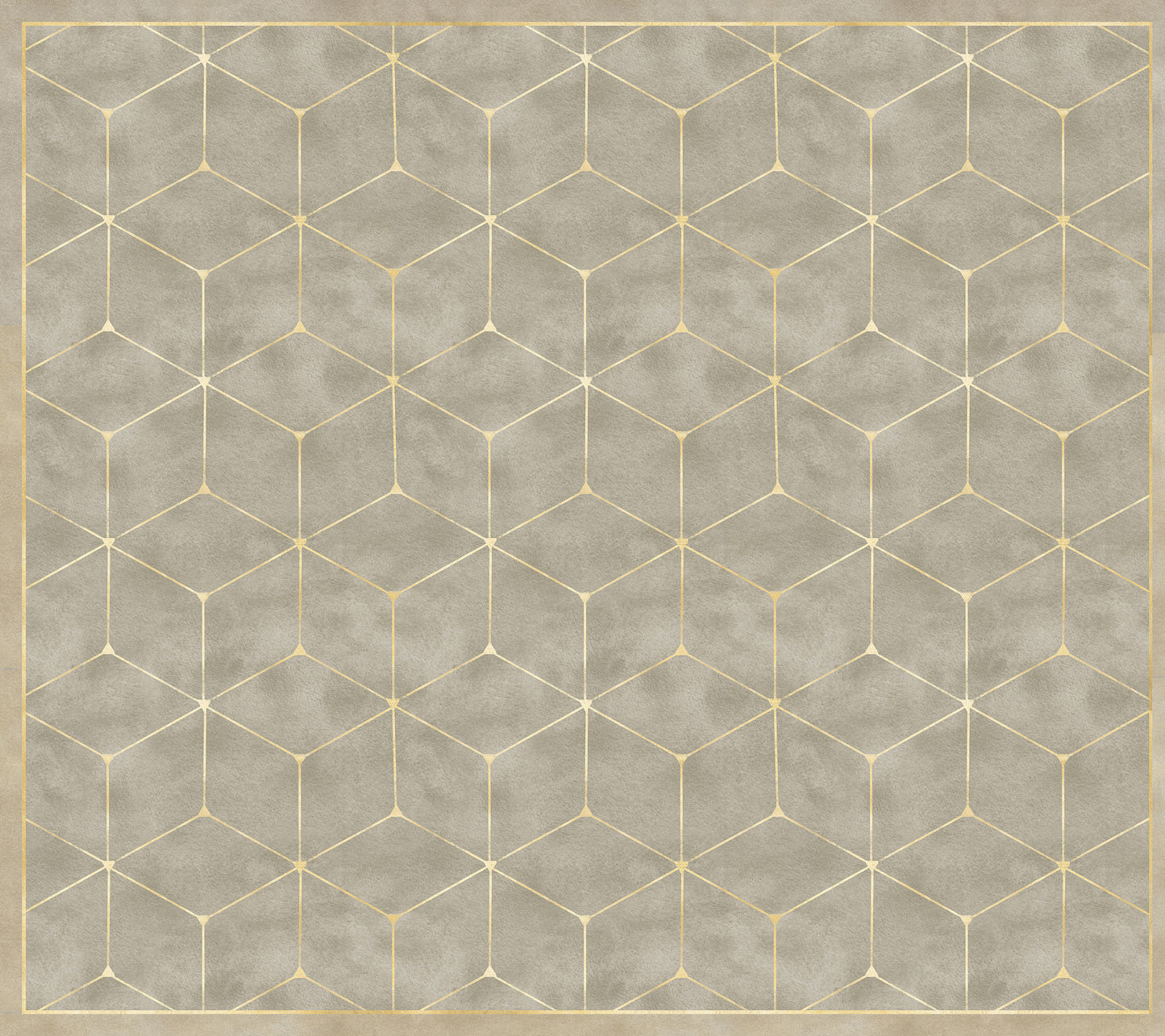 Vinyl headboard Natural Glam Cubes
