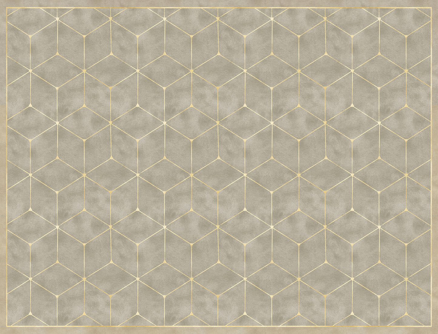 Vinyl headboard Natural Glam Cubes