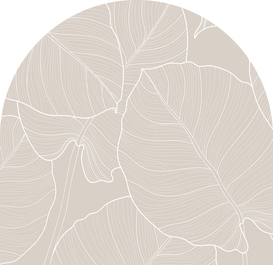 Tête de lit Arco Líneas Hojas