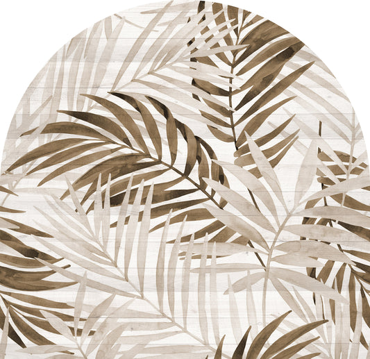 Tête de lit Arco Hojas en madera