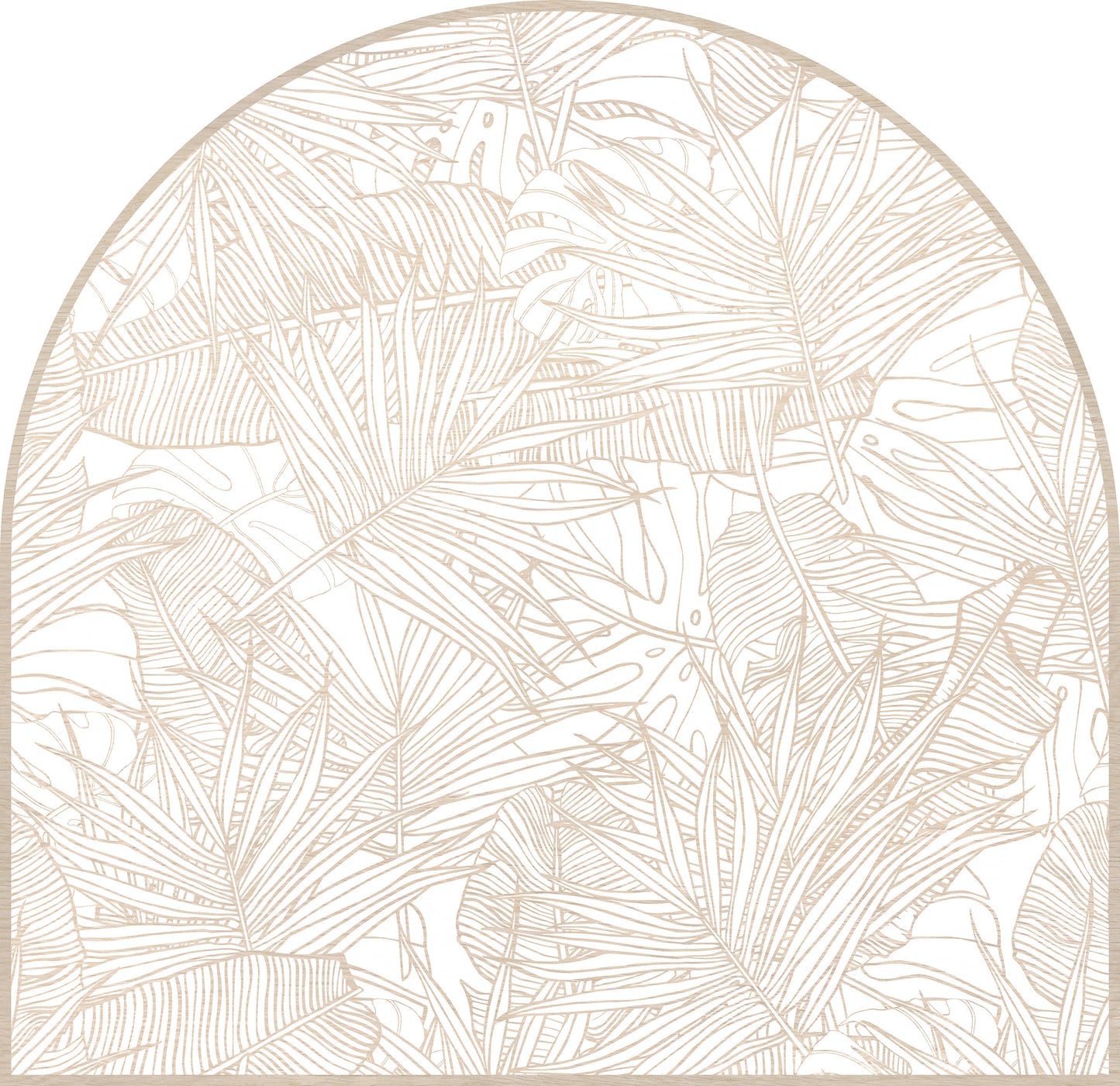 Vinyl headboard Arco Selva