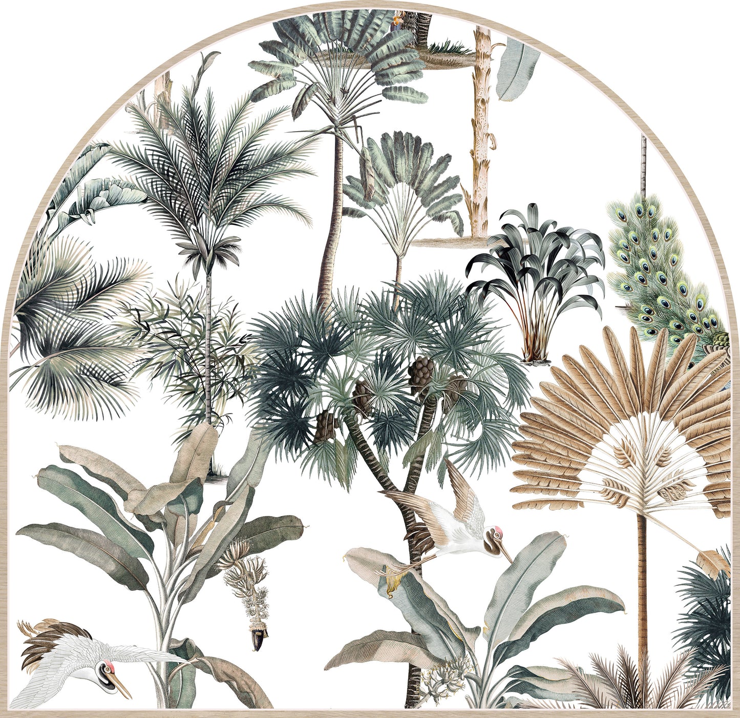 Vinyl headboard Arco Tropical