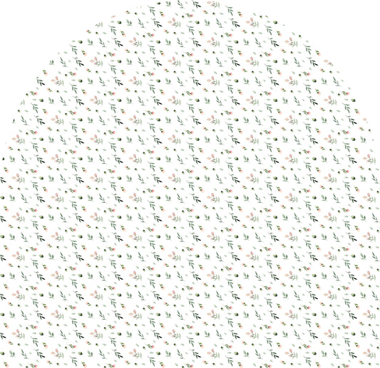 Tête de lit Arco Infantil Floral Blanco