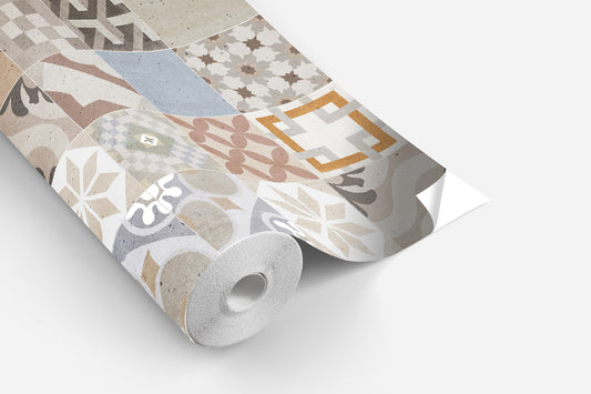 Rouleau autocollant Home tiles vintage 3