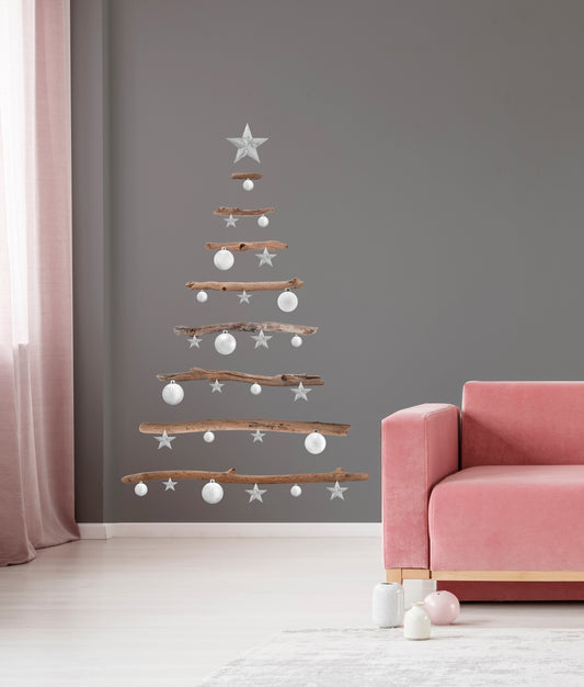 Sticker Árbol Noël Branches Minimal