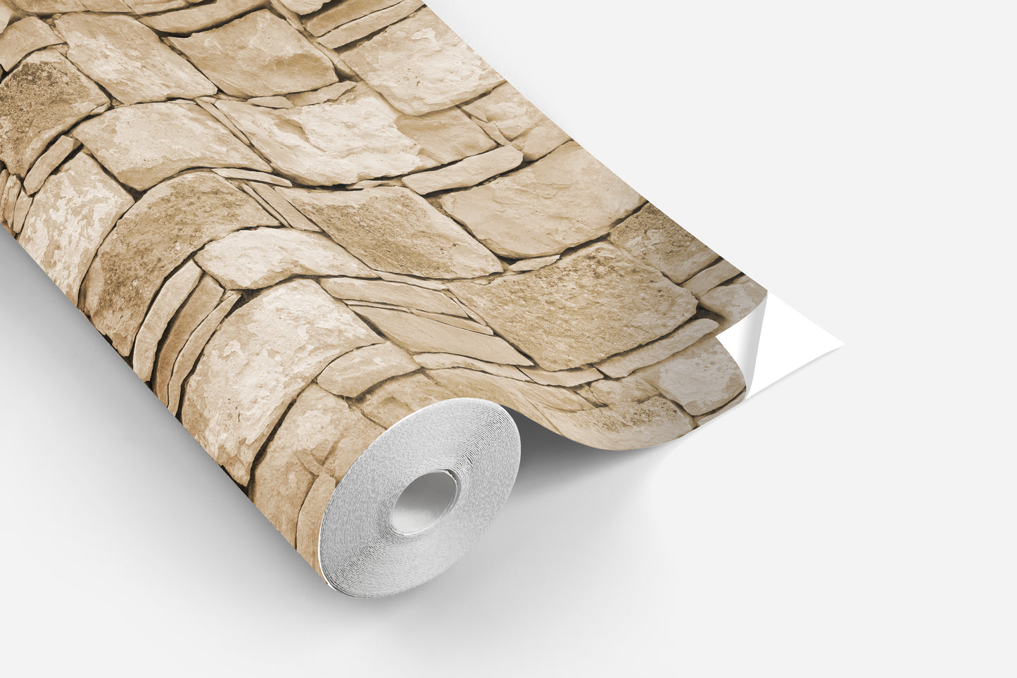 Rollo sticker Marble Dry Stone Sepia Infinite