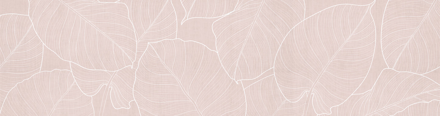 Pink Leaves Makeup