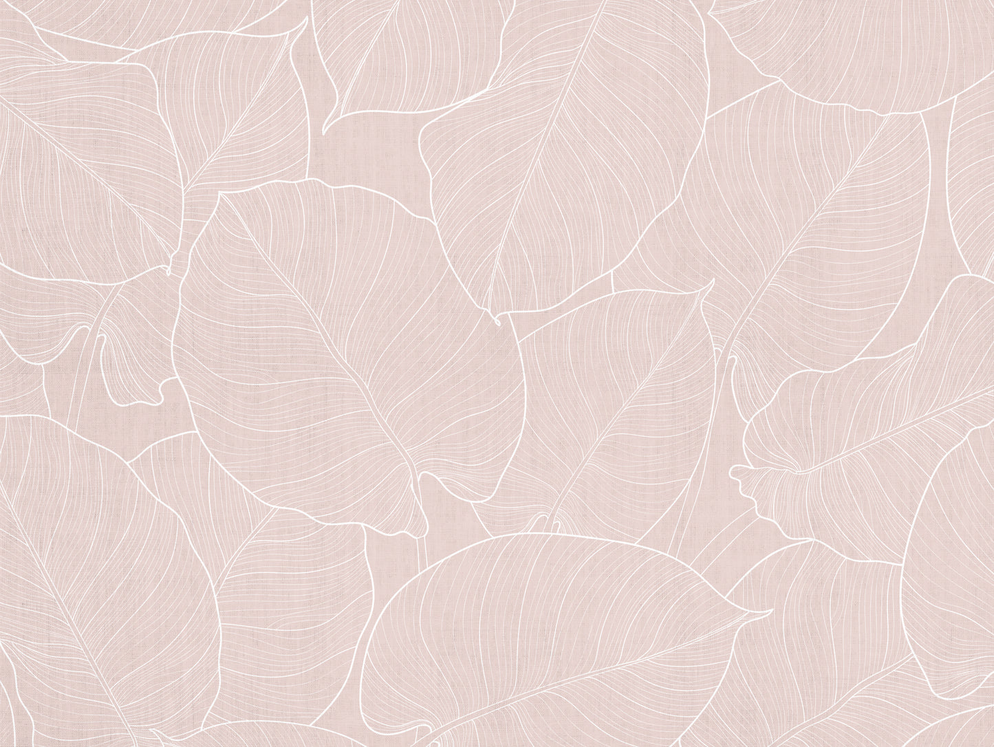 Pink Leaves Makeup