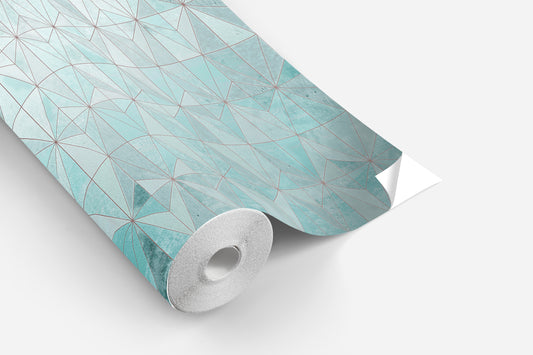 Rouleau sticker Blue Tile