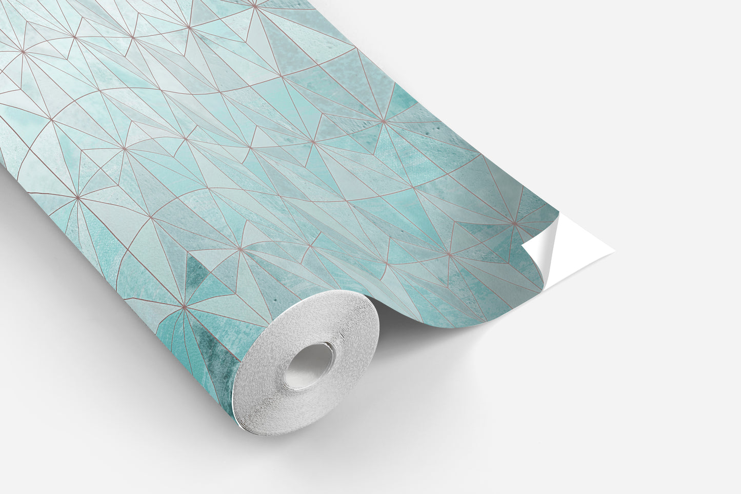 Sticker roll Blue Tile