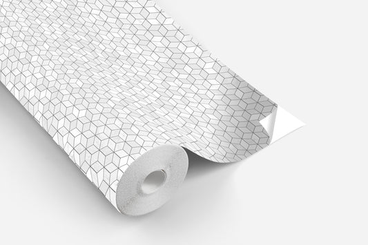 Rouleau sticker Simple White