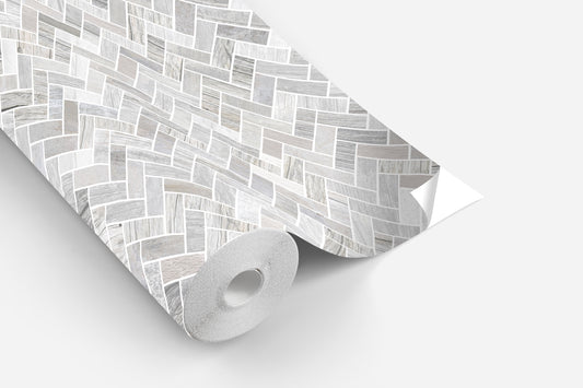 Rouleau sticker Grey Wood