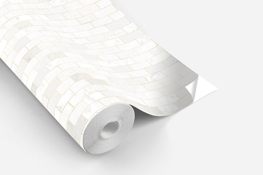 Rouleau sticker Grey and Gold