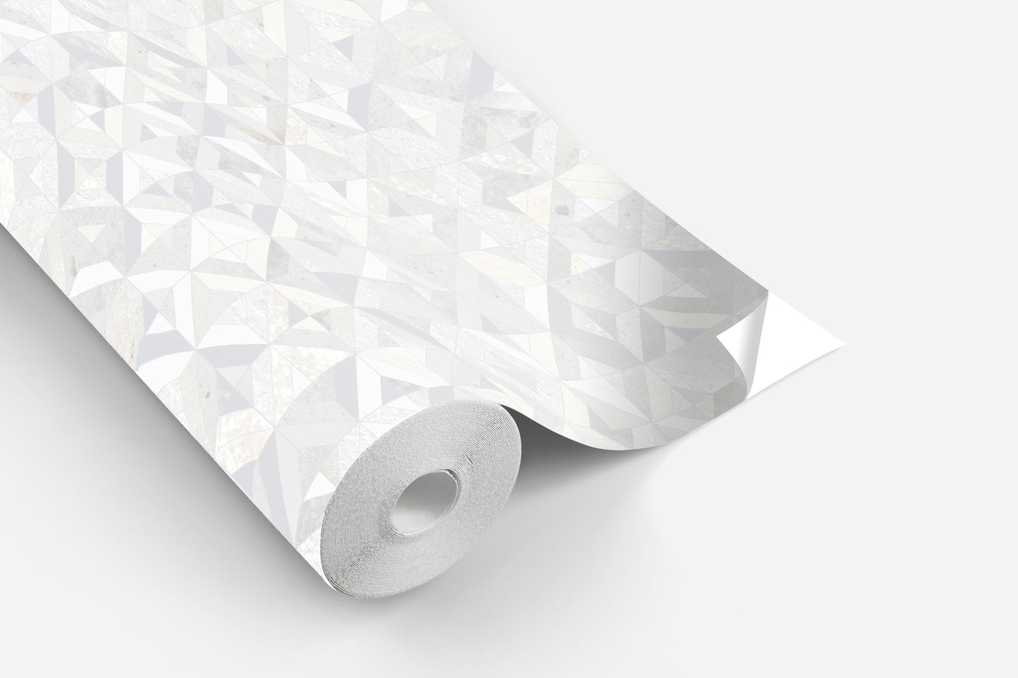 Sticker roll White on White