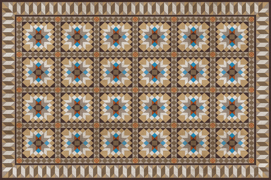 Mosaïque de carreaux vintage