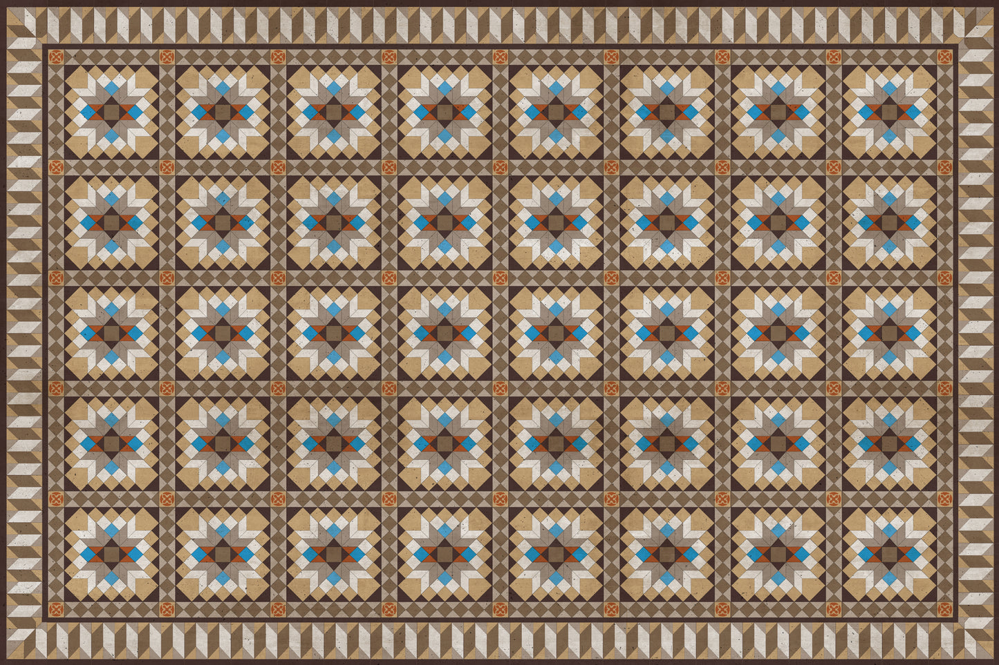 Mosaico Baldosas Vintage
