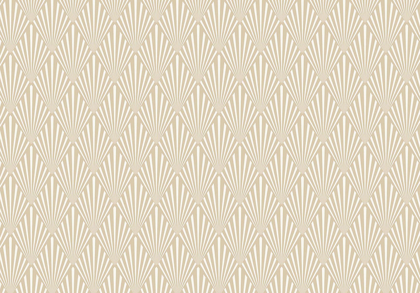 Sticker Ordinateur portable Art-decó floral beige