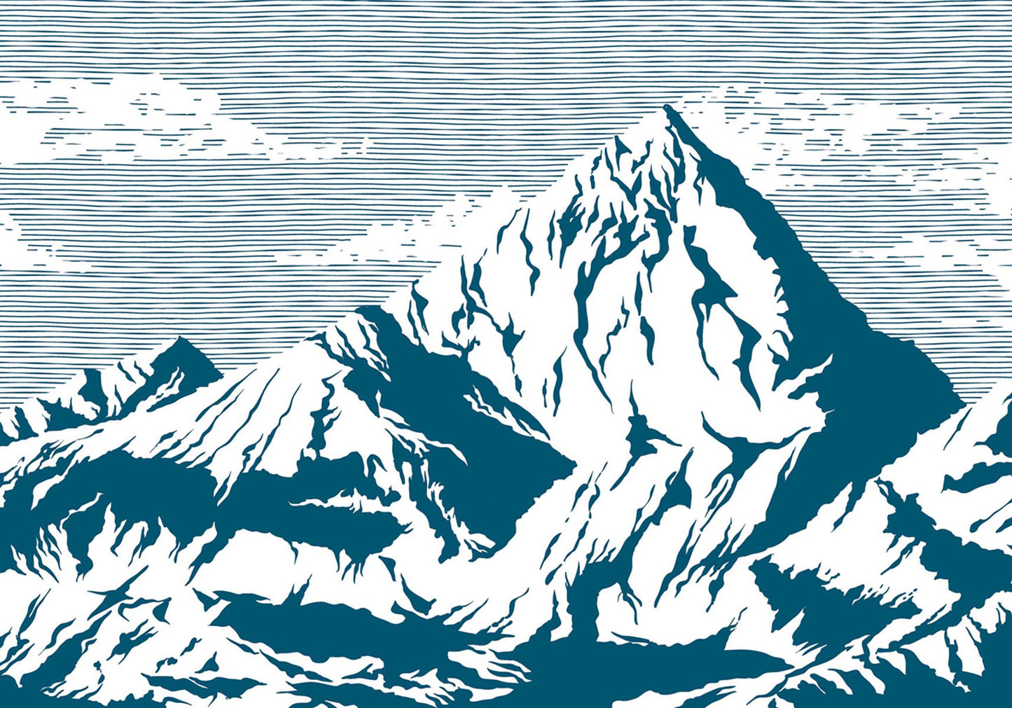 Sticker para ordenador portátil Picos de Europa