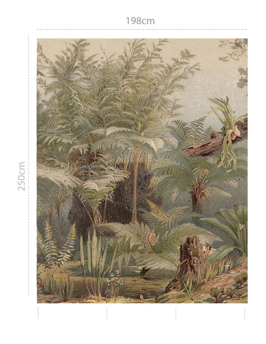 Trinidad - mural textile vinyle adhésif