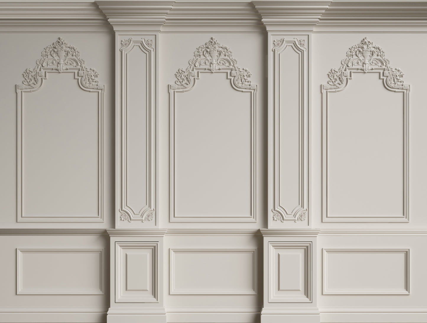 Classic panel with moldings 4 250x396