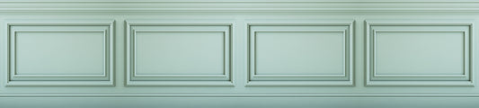 Classique Frise Relief 1 Turquoise 135x600