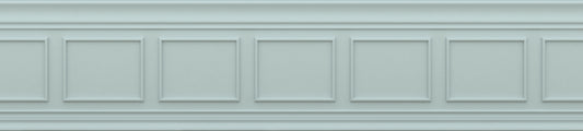 Frise Classique Relief 2 Bleu Clair 135x600