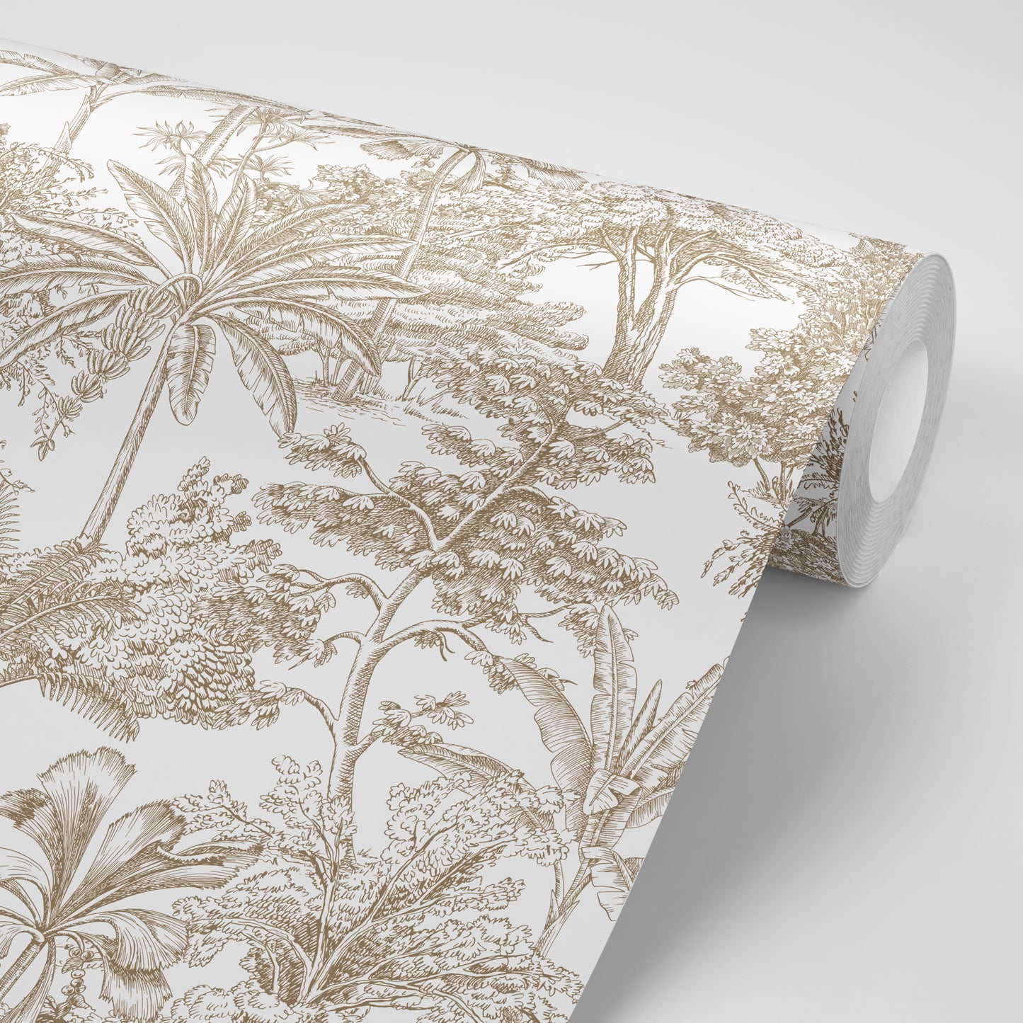 Sepia Jungle Trees 135x300