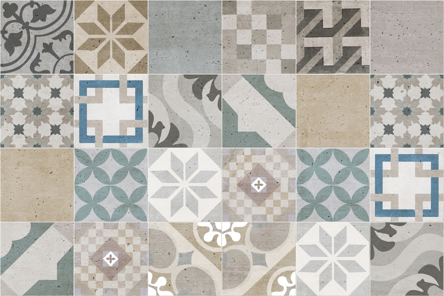 Dashboard Home tiles vintage 1