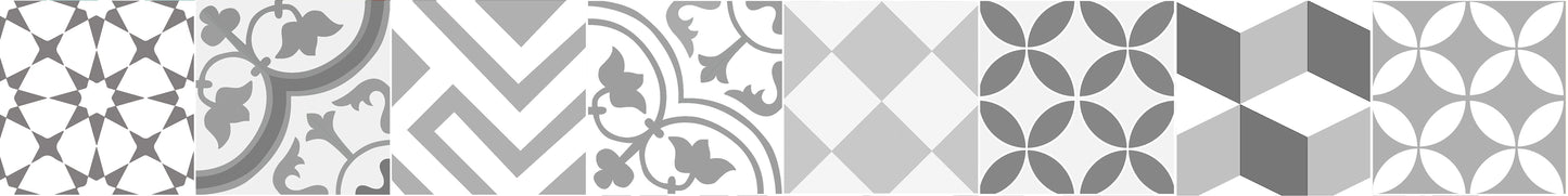 Dashboard Strip Collage Gray