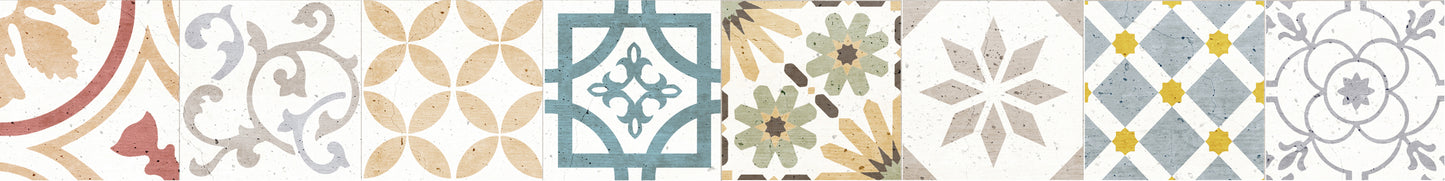 Vintage 4 Home Tiles Dashboard Strip