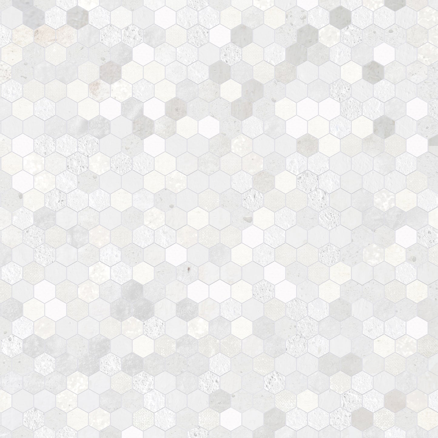 Model front Hexagon Tile 70x90