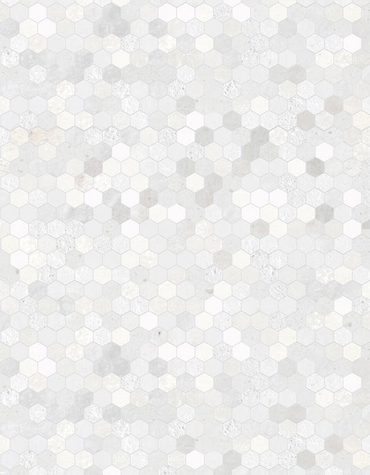 Crédence Hexagon Tile 70x90