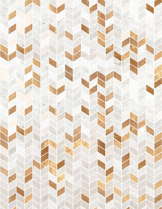 Crédence Warm Gold 70x90