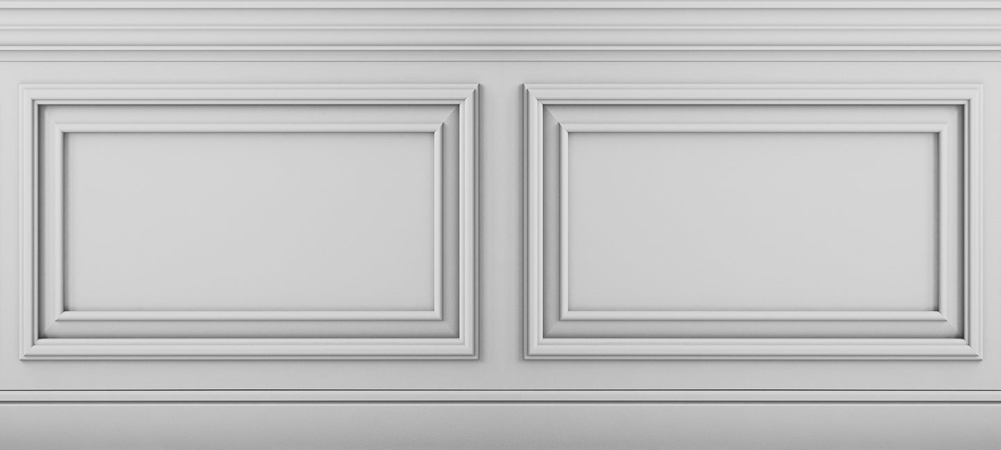 Friso Clásico Relieve 1 Blanco