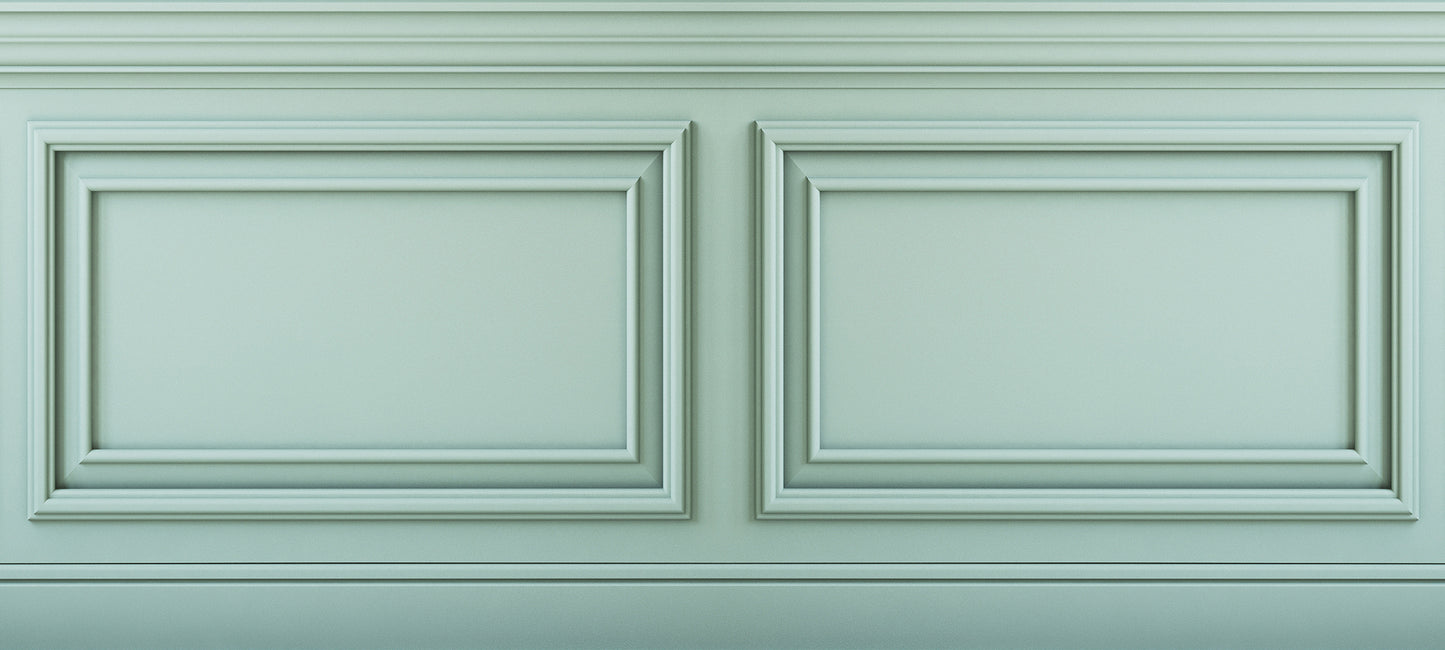 Classique Frise Relief 1 Turquoise 135x600