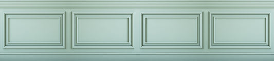 Classique Frise Relief 1 Turquoise 135x600