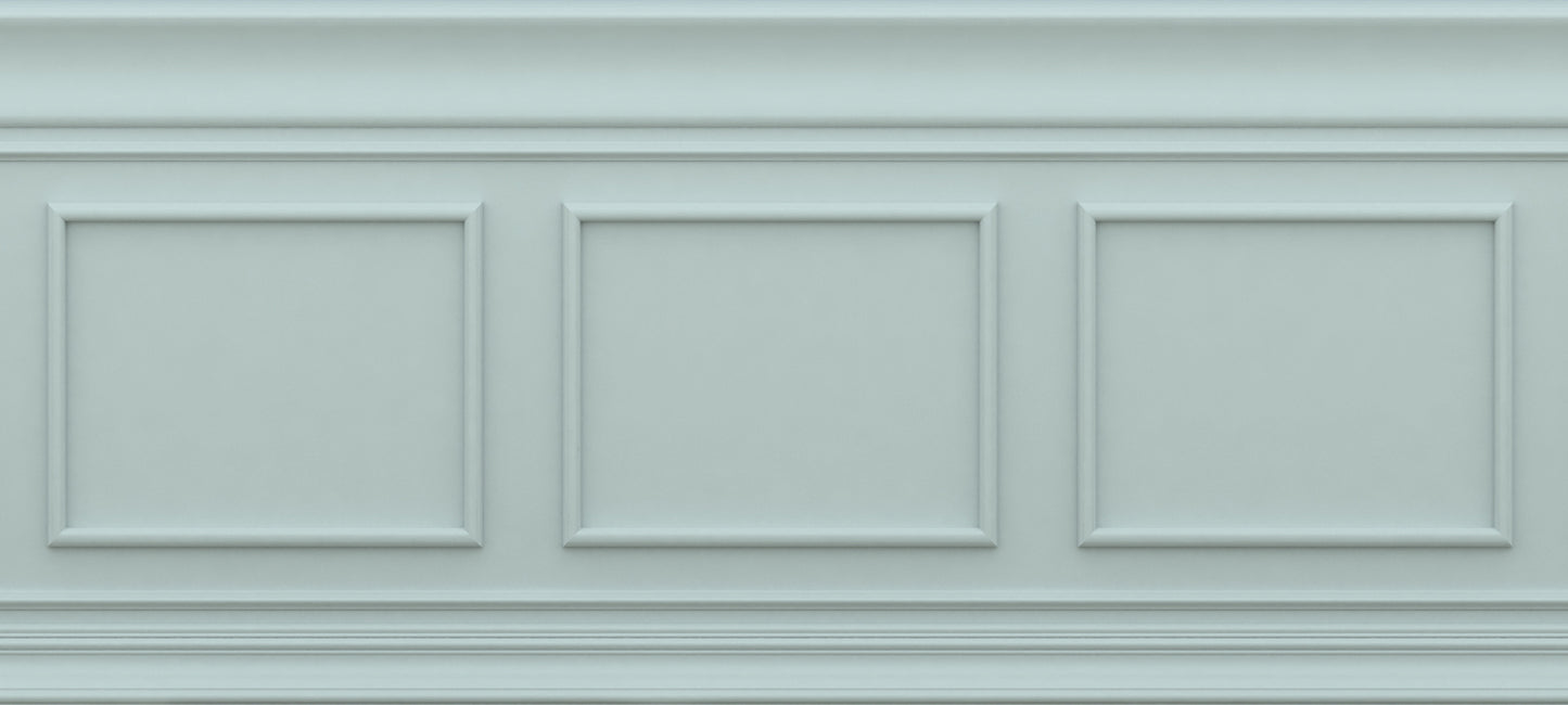 Frise Classique Relief 2 Bleu Clair 135x600