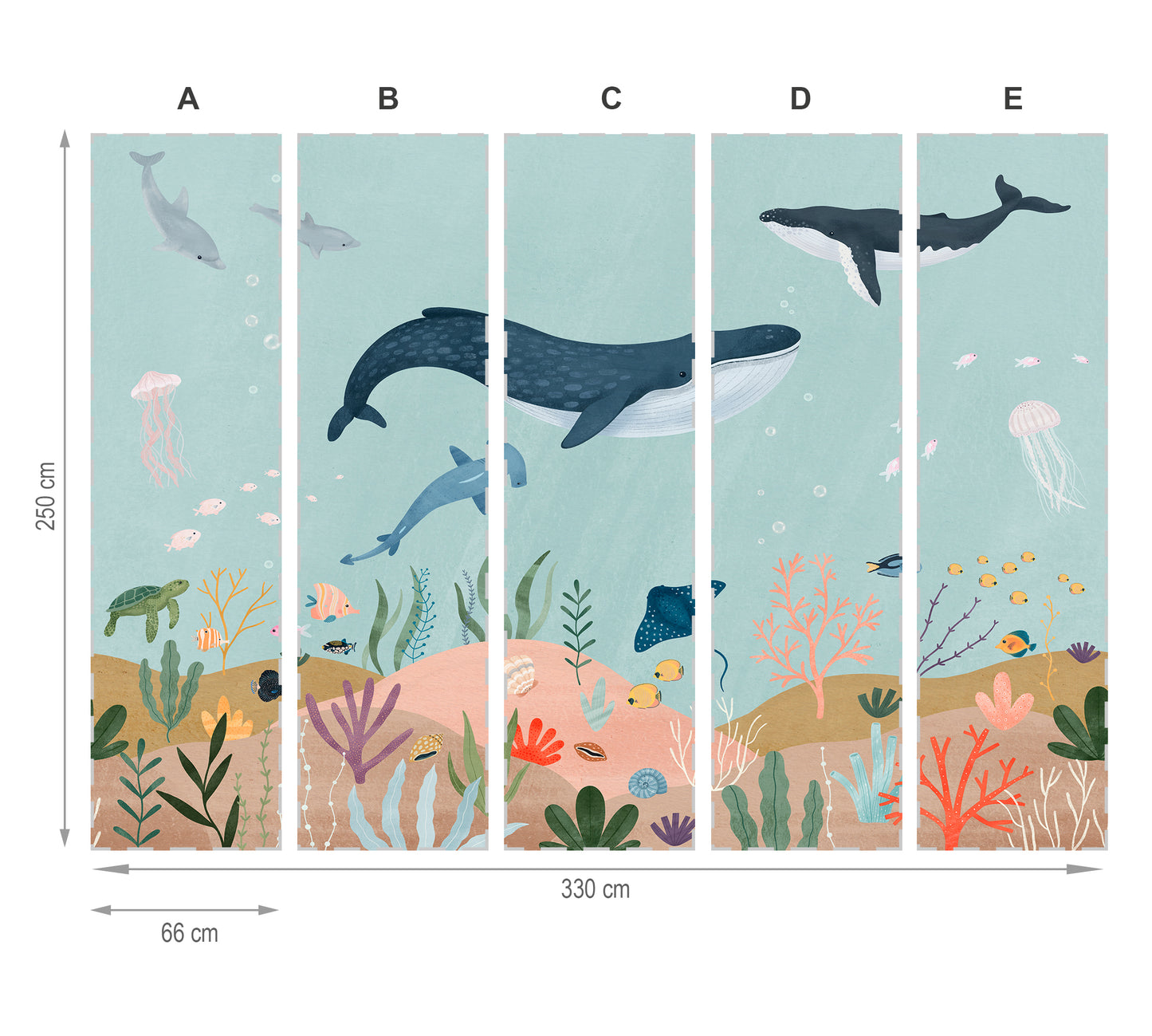 Mural At the sea