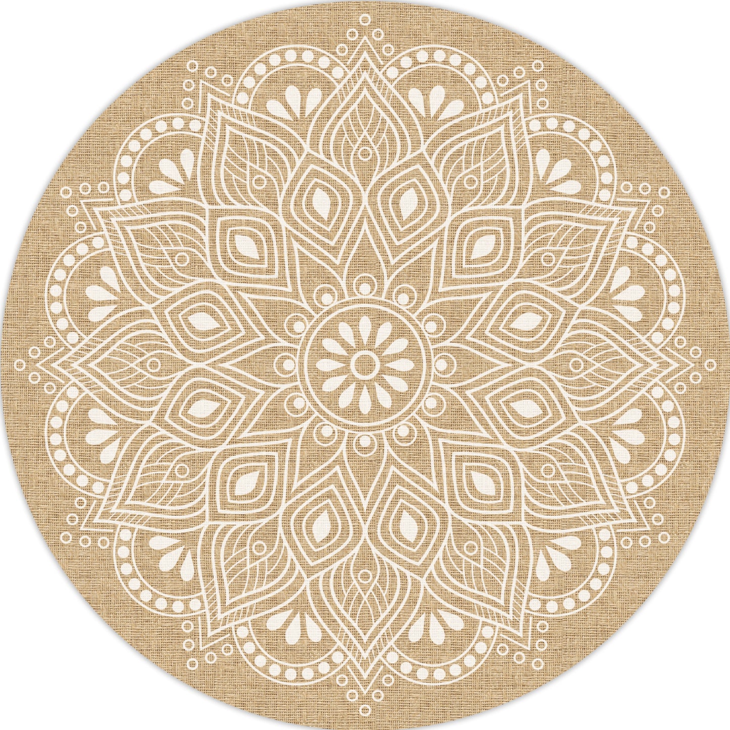 CERAMIKO | set de 4 individuales Mandala Shanti