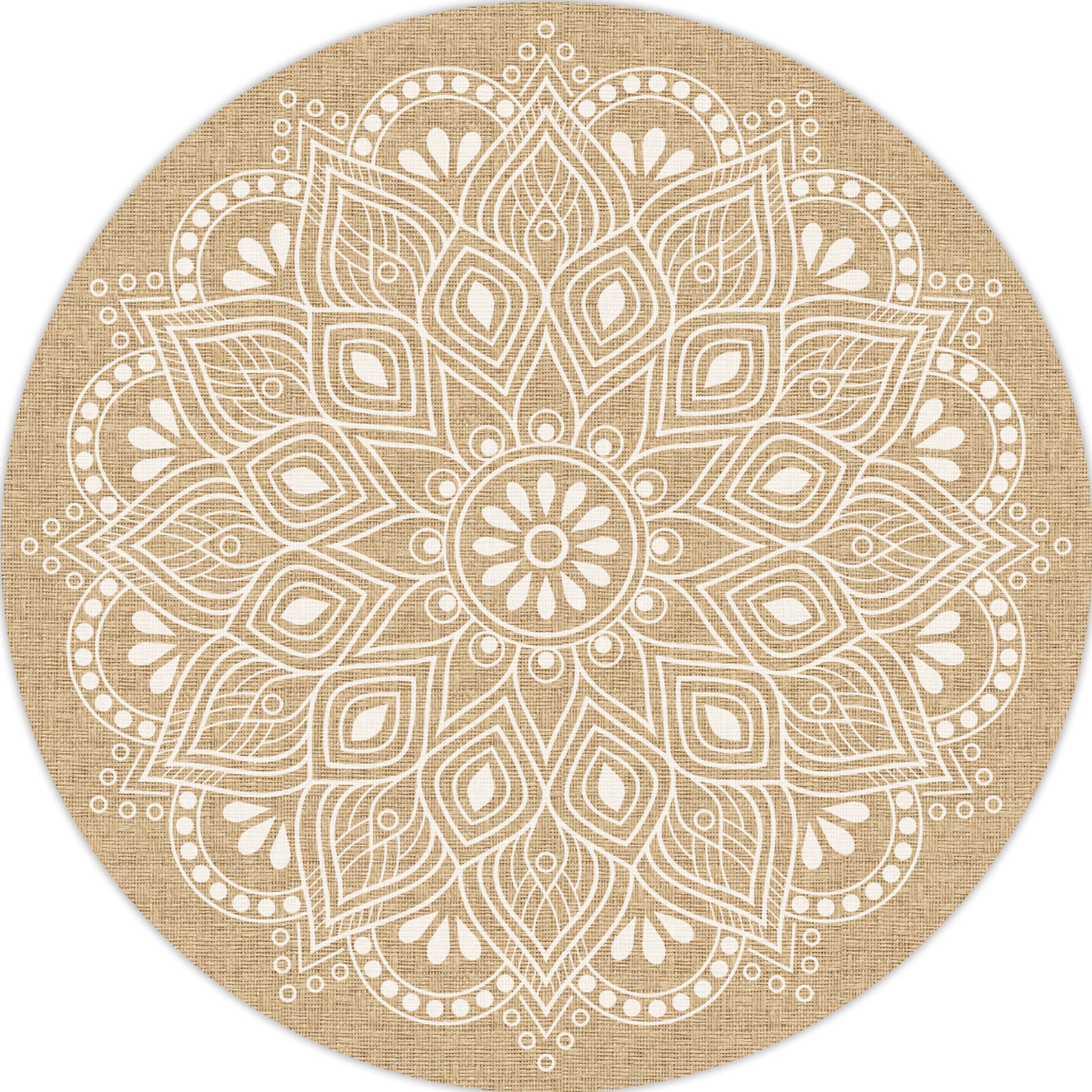 CERAMIKO | set de 4 individuales Mandala Shanti