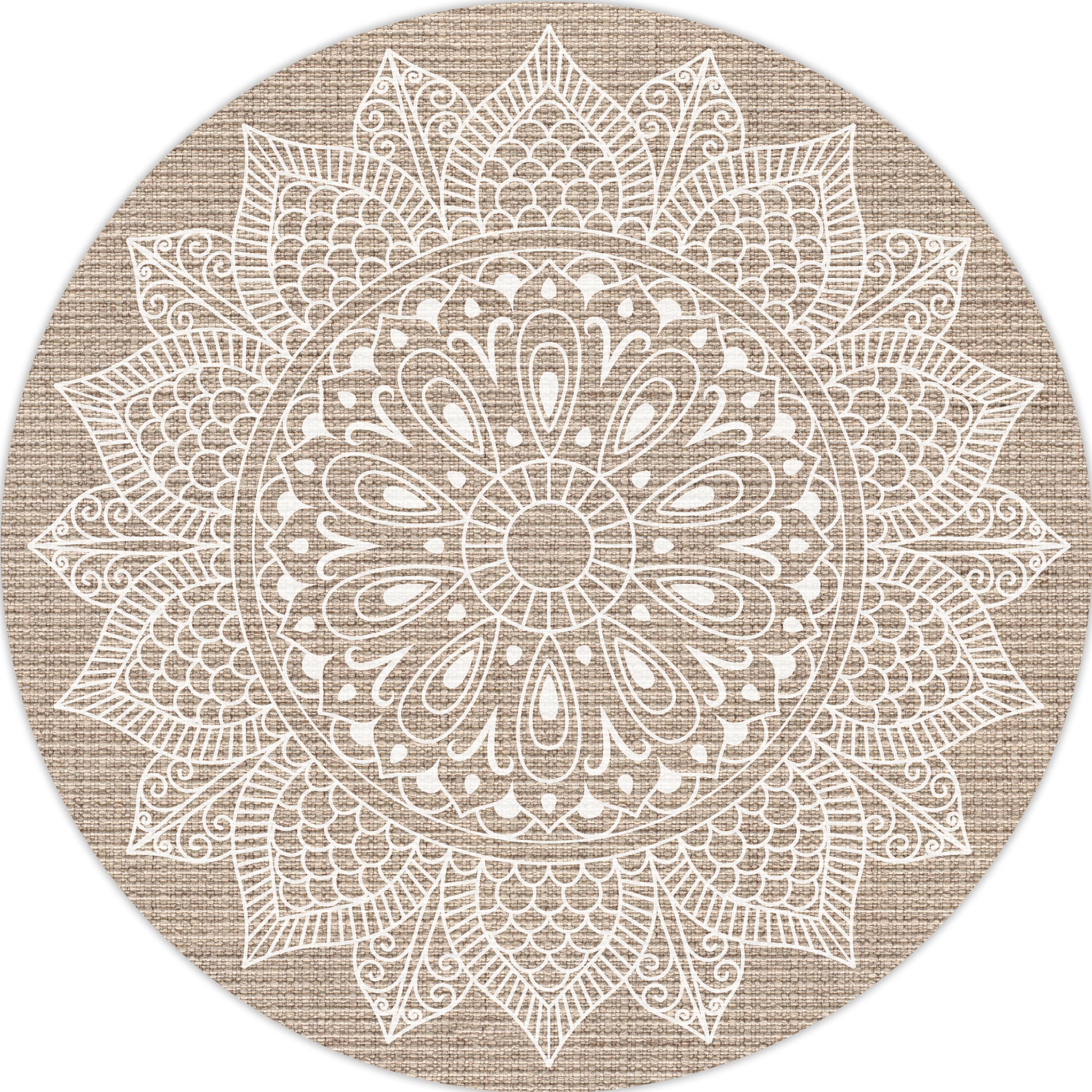 CERAMIKO | set de 4 individuales Mandala Shaila