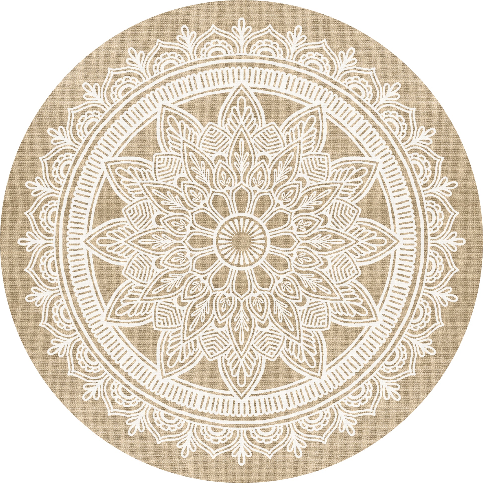 CERAMIKO | set de 4 individuales Mandala Amit