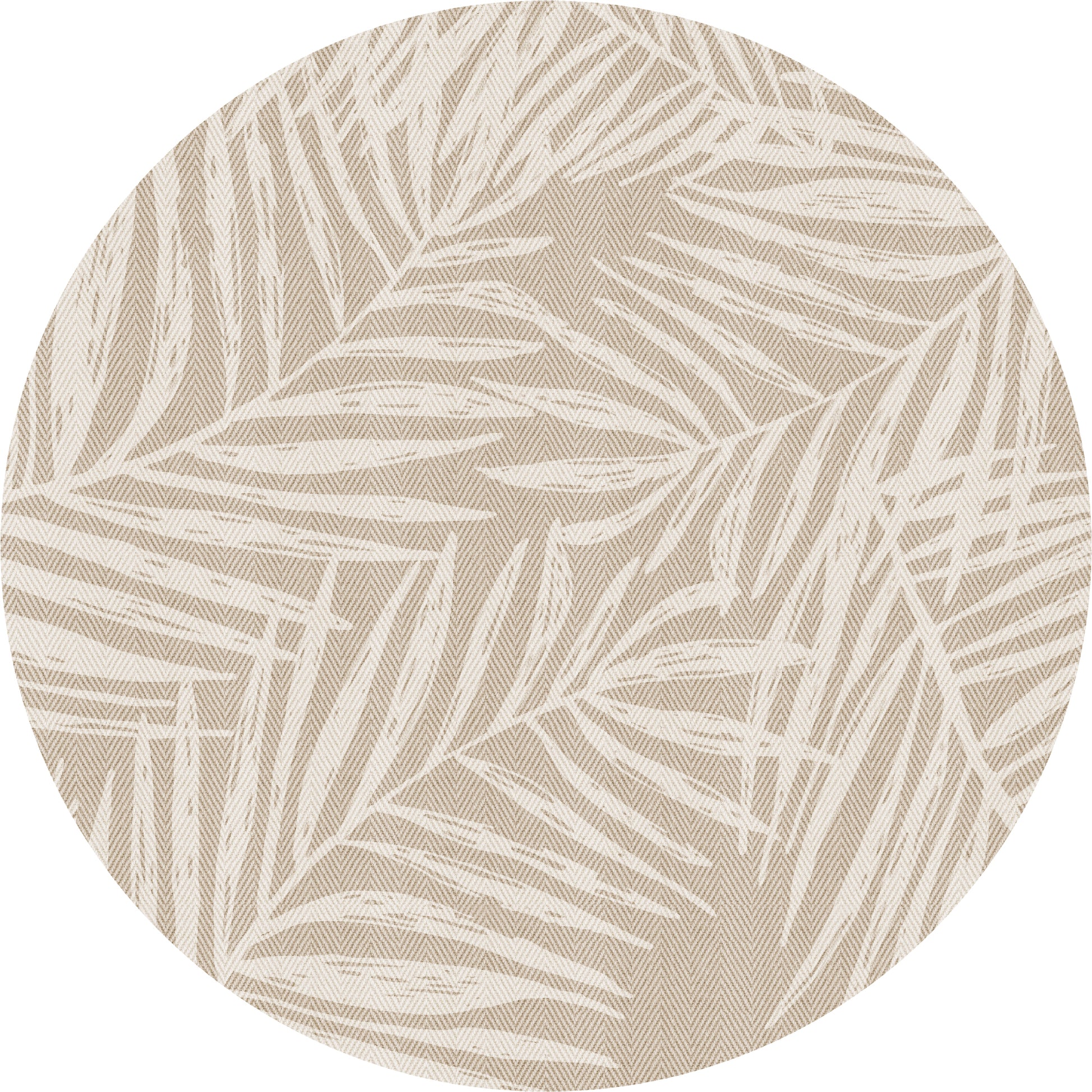 CERAMIKO | set de 4 individuales Hojas beige