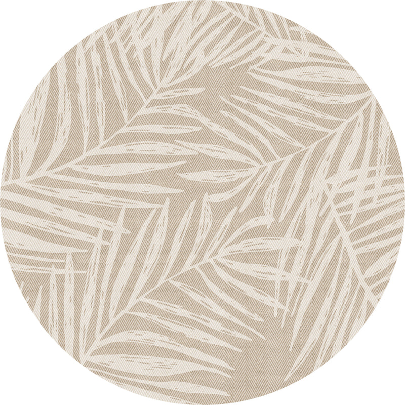 CERAMIKO | set de 4 individuales Hojas beige