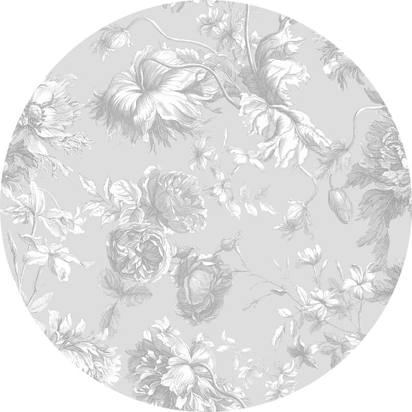 CERAMIKO | set de 4 individuales Esencia Floral Gris