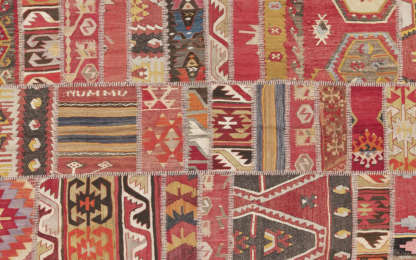 Patchwork kilims 