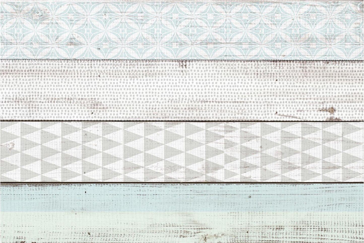 set de individuales Tablas azul