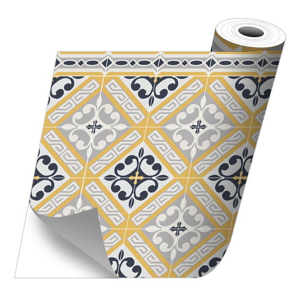 Rollo sticker Aristocracy yellow