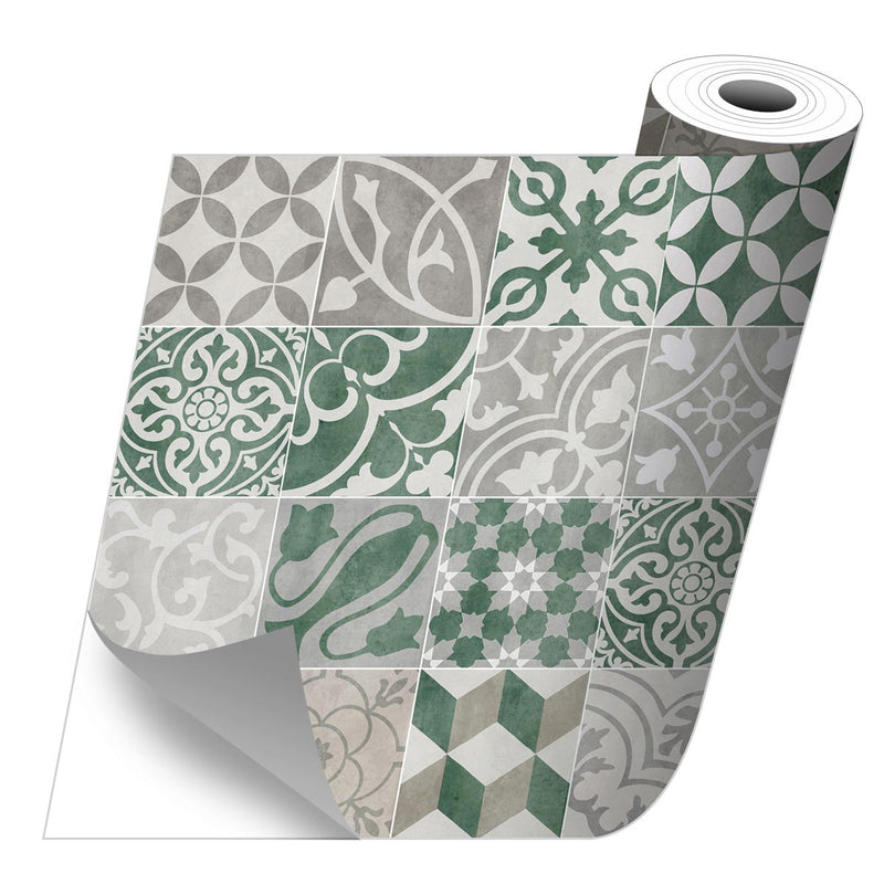 Rollo sticker Antique verde