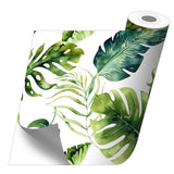 Rollo sticker Green leaves 3